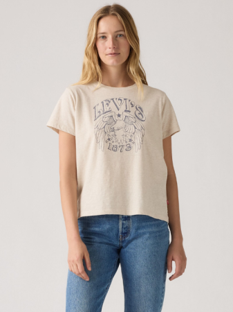 FEMEI - Levi's Tricou Crem Regular Femei