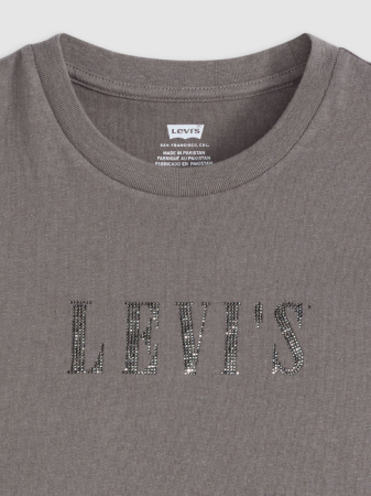 Levi's Tricou Gri Inchis Regular Femei [4]