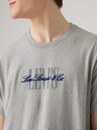 Levi's Tricou Gri Deschis Relaxed Barbati [2]