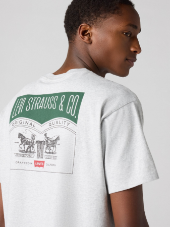 Levi's Tricou Gri Deschis Relaxed Barbati [2]