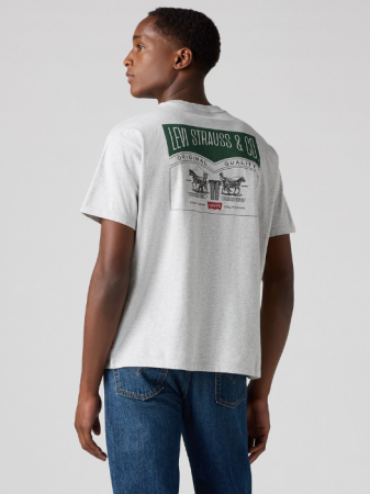 Levi's Tricou Gri Deschis Relaxed Barbati [3]