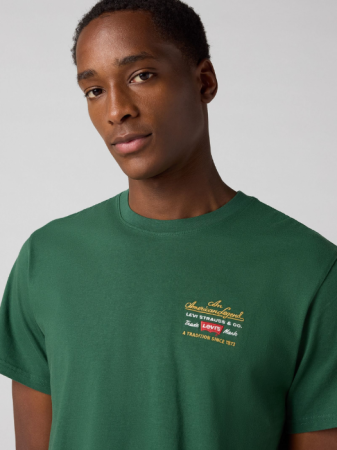 Levi's Tricou Verde Relaxed Barbati [3]