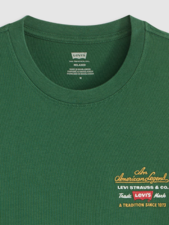 Levi's Tricou Verde Relaxed Barbati [5]