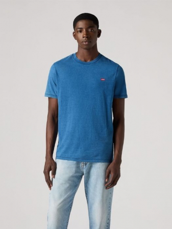 Levi's Мужская Футболка Синяя Regular [3]