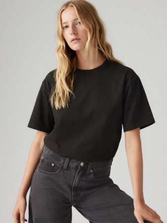 Levi's Tricou Negru  Femei [3]