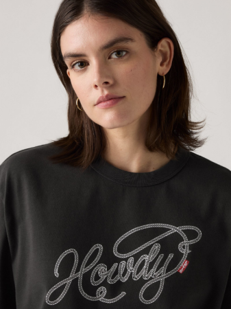 Levi's Tricou Negru Regular Femei [1]