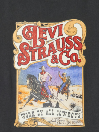 Levi's Tricou Negru Regular Femei [4]