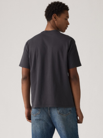 Levi's Мужская Футболка Чёрная Relaxed [3]