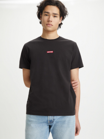 Levi's Мужская Футболка Чёрная Relaxed [1]