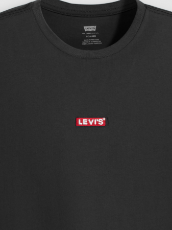 Levi's Мужская Футболка Чёрная Relaxed [4]