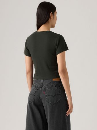 Levi's Tricou Negru Slim Femei [3]