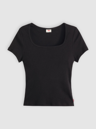 Levi's Tricou Negru Slim Femei [5]