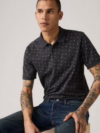 Levi's Tricou Polo Gri Inchis Slim Barbati [2]