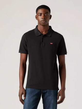 Tricouri si Polo - Levi's Tricou Polo Negru  Regular Barbati