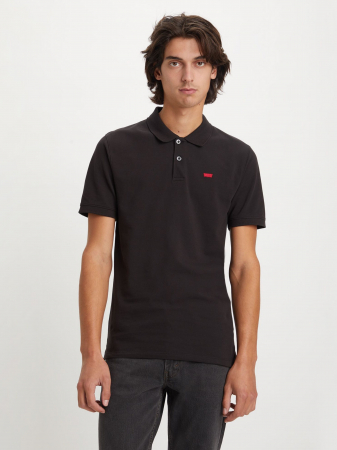 IMBRACAMINTE - Levi's Tricou Polo Negru Slim Barbati