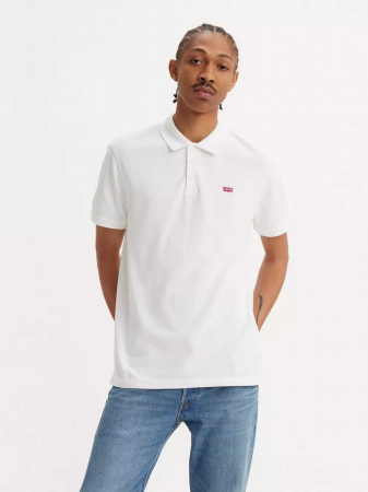 IMBRACAMINTE - Levi's Tricou Polo Alb Regular Barbati