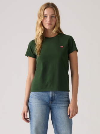 Футболки и Топы - Levi's Женская Футболка Зелёная Regular