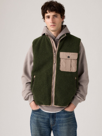 Жилеты - Levi's Жилет Haki Regular