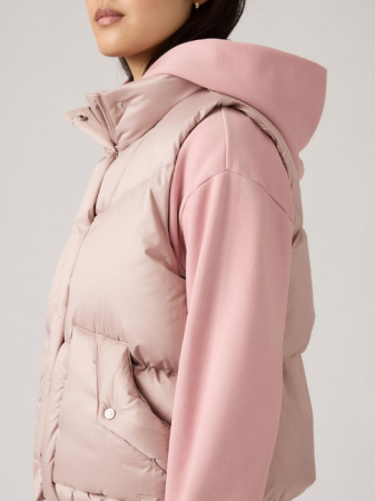 Levi's Женский Жилет Розовый Regular [2]