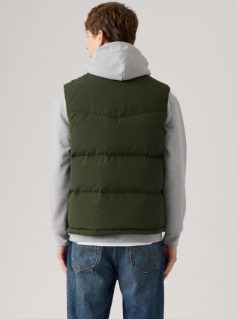 Levi's Мужской Жилет Зелёный Regular [3]
