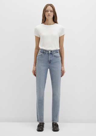 Mavi Blugi Albastri Deschisi Star Mom Femei [3]