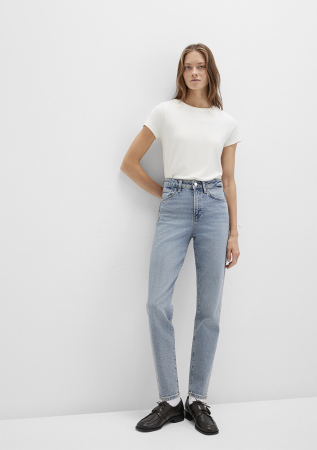 Mavi Blugi Albastri Deschisi Star Mom Femei [2]