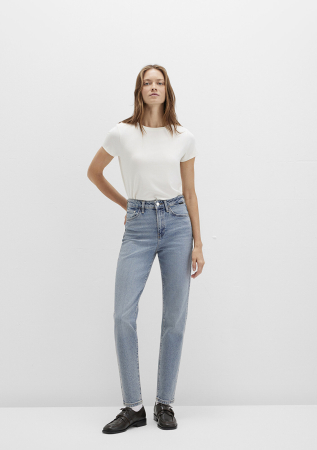 Mavi Blugi Albastri Deschisi Star Mom Femei [1]