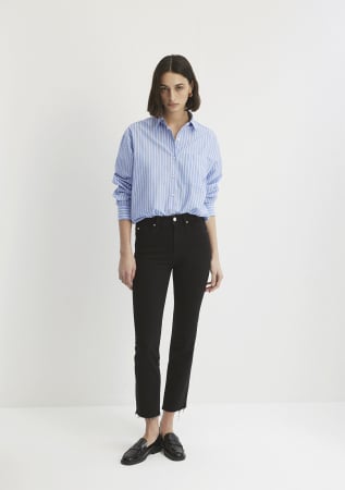 Mavi Blugi Negri Viola Slim Straight Femei [1]