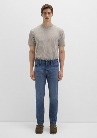 Mavi Blugi Navy Milan Slim Tapered Barbati [2]