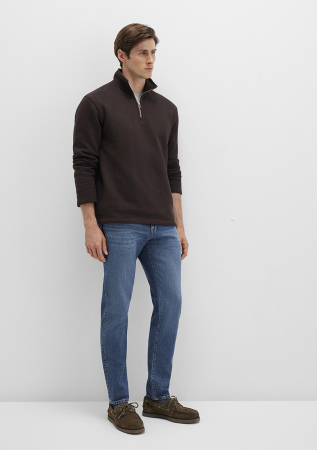 Mavi Blugi Navy Milan Slim Tapered Barbati [1]