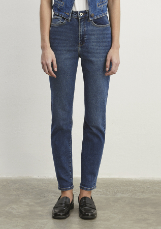 Mavi Blugi Navy Star Mom Femei [3]