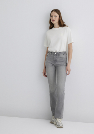 FEMEI - Mavi Blugi Gri Deschis JANE Straight Femei