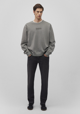Slim - Mavi Blugi Gri Inchis Marcus Slim Straight Barbati