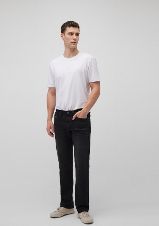 BARBATI - Mavi Blugi Negri Hunter Straight Barbati