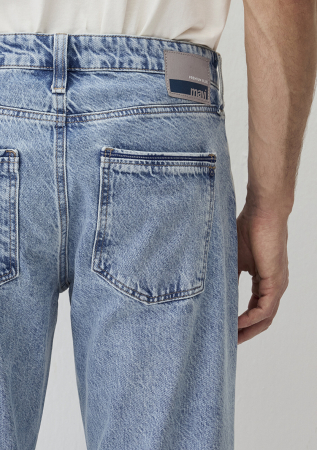 Mavi Blugi Albastri Deschisi London Tapered Barbati [8]