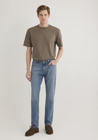 Mavi Мужские Джинсы Синие Marcus Slim Straight [1]