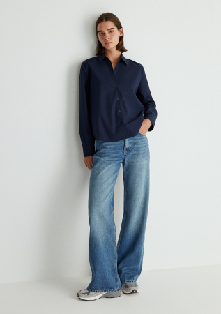 Mavi Blugi Albastri Deschisi Malibu Wide Leg Femei [1]