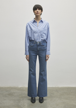 Mavi Blugi Albastri Los Angeles Flare Bootcut Femei [1]