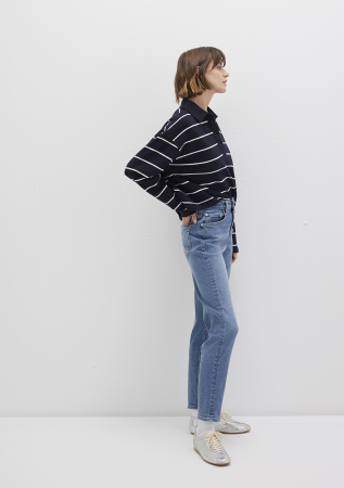 Mavi Blugi Mid Indigo Cindy Mom Femei [1]