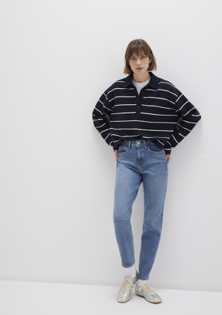 Mavi Blugi Mid Indigo Cindy Mom Femei [2]