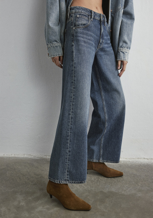 Mavi Blugi Albastri SIENA Wide Leg Femei [7]