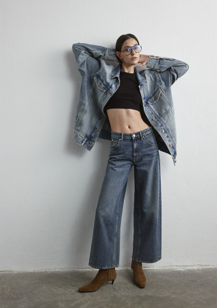Mavi Blugi Albastri SIENA Wide Leg Femei [1]
