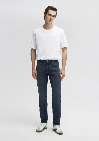 Mavi Мужские Джинсы Темно-Синие Martin Regular Straight [1]