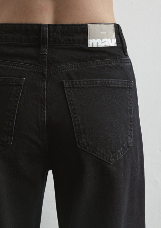 Mavi Blugi Gri Inchis Malibu Wide Leg Femei [7]