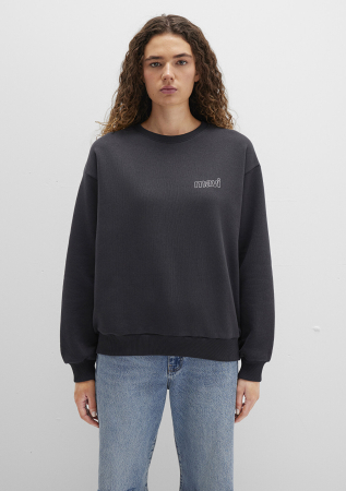 Mavi Bluza Gri Inchis Loose Femei [3]