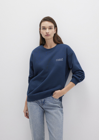Mavi Bluza Navy Loose Femei [1]