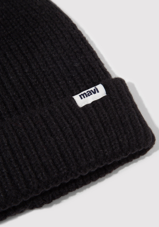 Mavi Женская Шапка Чёрная  [3]