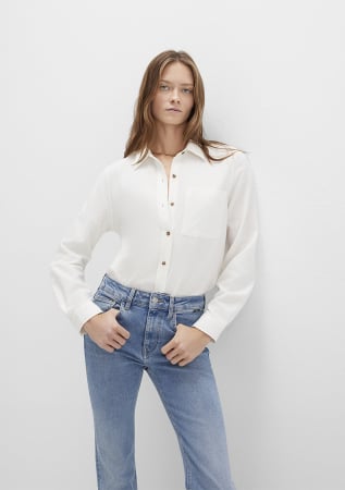 Mavi Женская Рубашка Coconut Milk  [1]