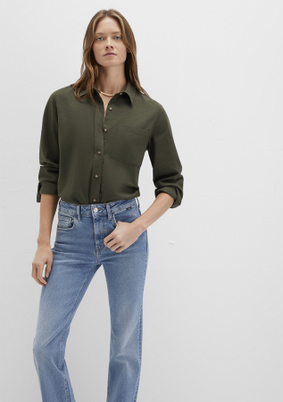 ЖЕНЩИНЫ - Mavi Женская Рубашка Gri/Verde 