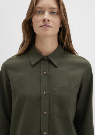 Mavi Женская Рубашка Gri/Verde  [5]